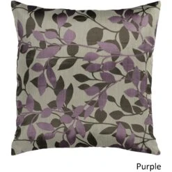 Artistic Weavers Decorative Skegness 18-inch Leaves Pillow Cover