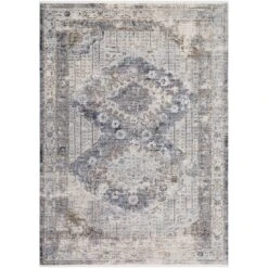 Artistic Weavers Delora Distressed Persian Grey Area Rug