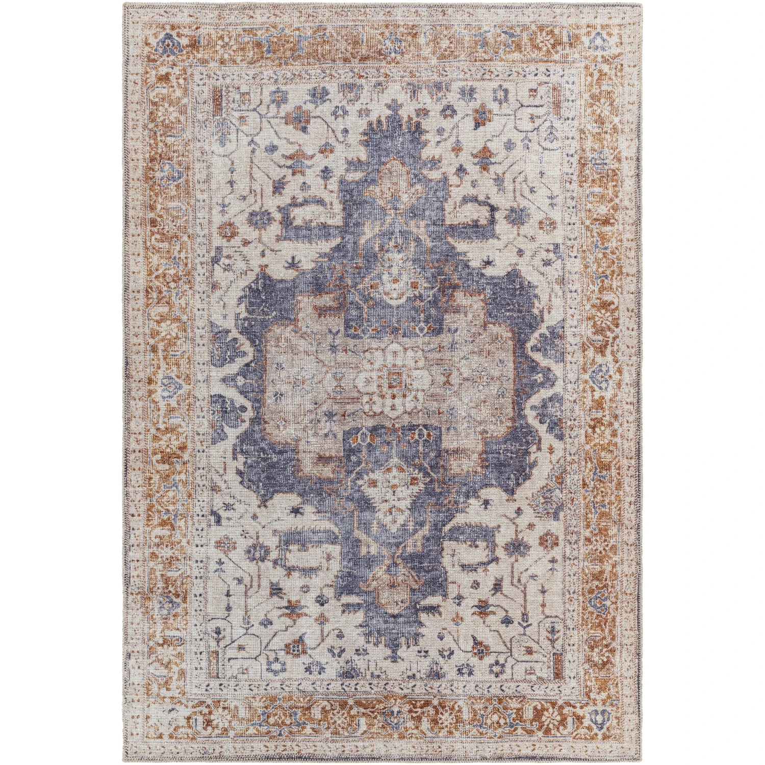 Artistic Weavers Demaret Faded Classic Printed Washable Area Rug 3 Artistic Weavers Demaret Faded Classic Printed Washable Area Rug - Image 3