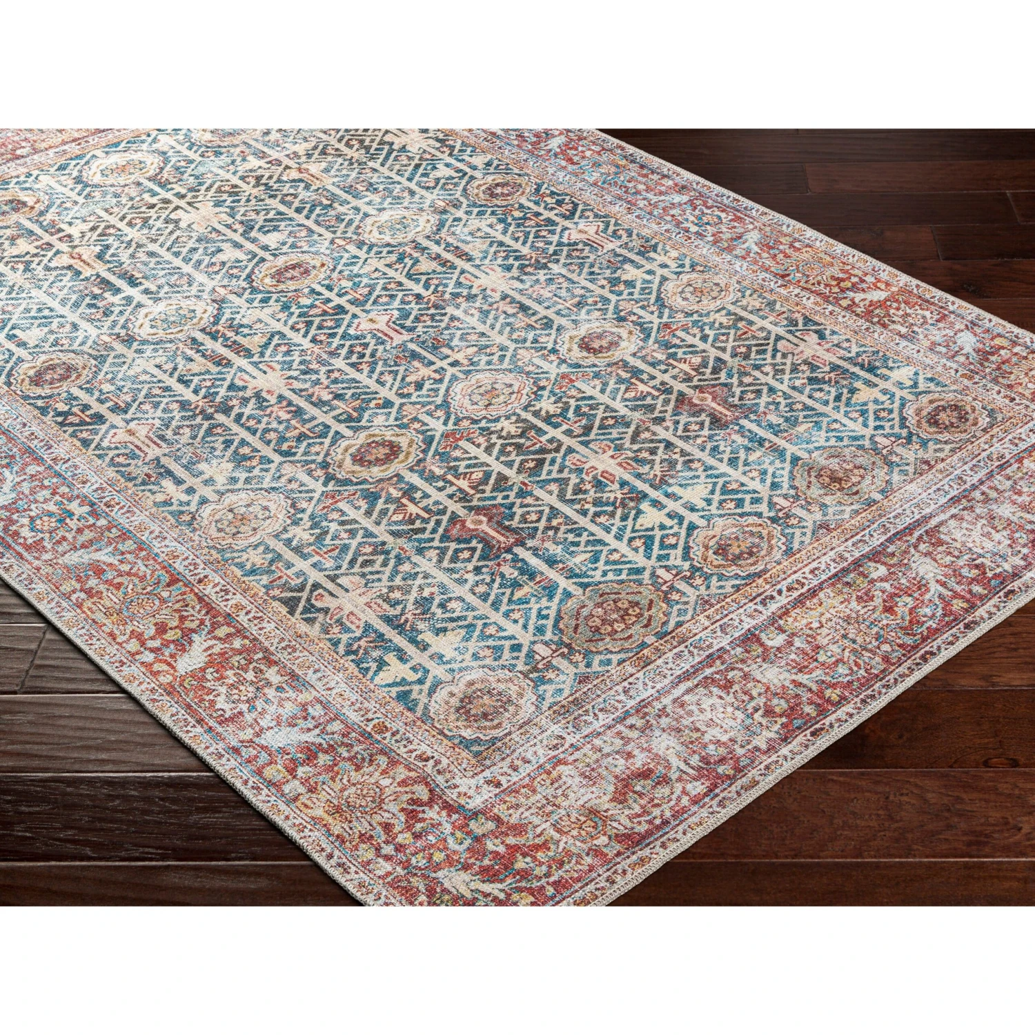 Artistic Weavers Domitian Traditional Vintage Machine Washable Area Rug 8 Artistic Weavers Domitian Traditional Vintage Machine Washable Area Rug - Image 8