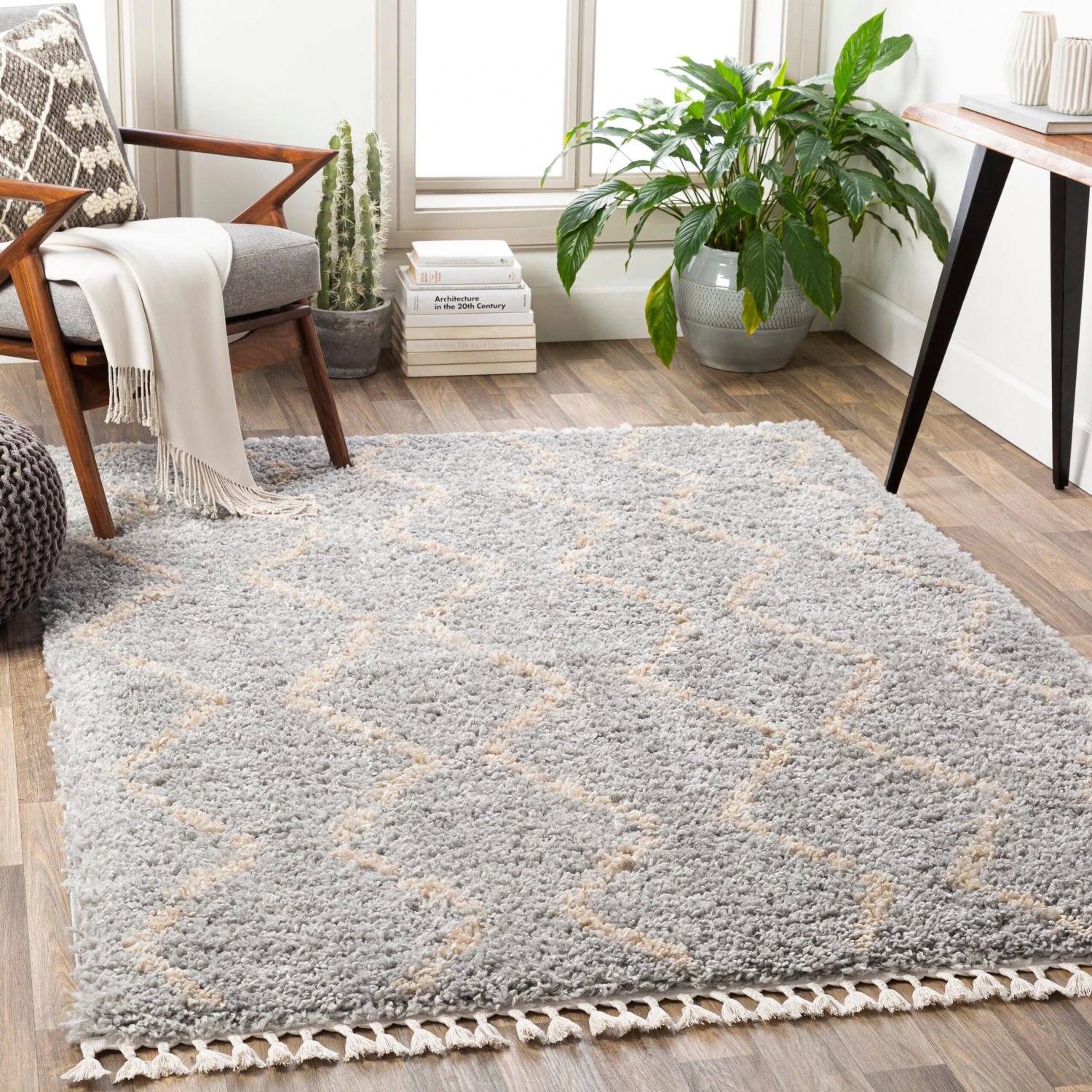 Artistic Weavers Dottie Boho Geometric Shag Area Rug 5 Artistic Weavers Dottie Boho Geometric Shag Area Rug - Image 5