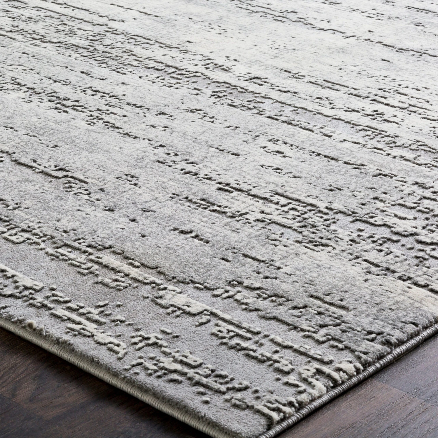 Artistic Weavers Duncan Grey Distressed Abstract Area Rug 5 Artistic Weavers Duncan Grey Distressed Abstract Area Rug - Image 5