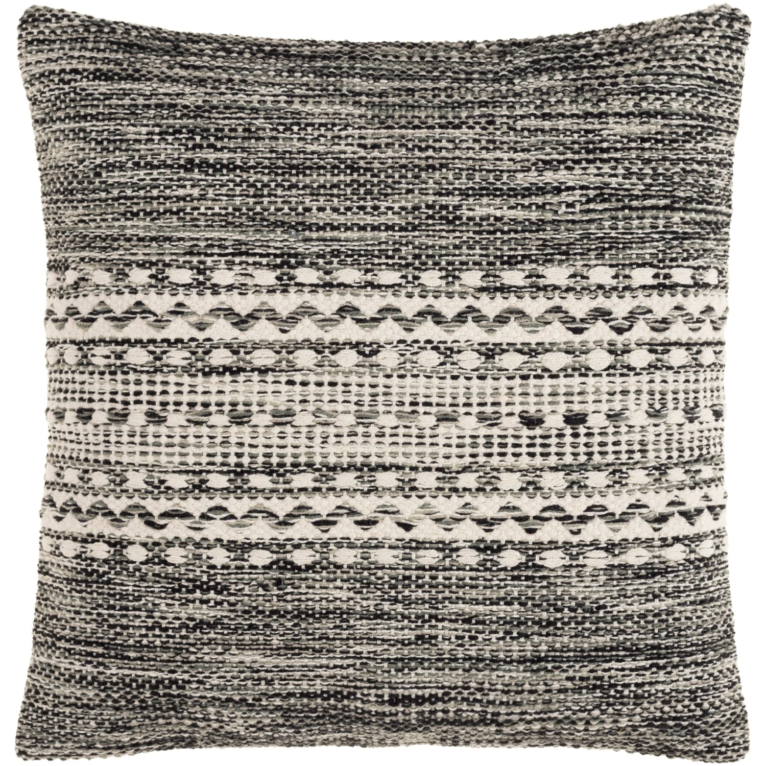 Duryea Hand Woven Cozy Heathered Throw Pillow 3 Duryea Hand Woven Cozy Heathered Throw Pillow - Image 3