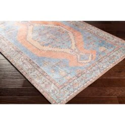 Artistic Weavers Elisa Vintage Medallion Printed Machine Washable Area Rug -Artistic Weavers Elisa Vintage Medallion Printed Area Rug 6