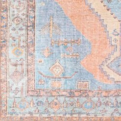 Artistic Weavers Elisa Vintage Medallion Printed Machine Washable Area Rug -Artistic Weavers Elisa Vintage Medallion Printed Area Rug 7