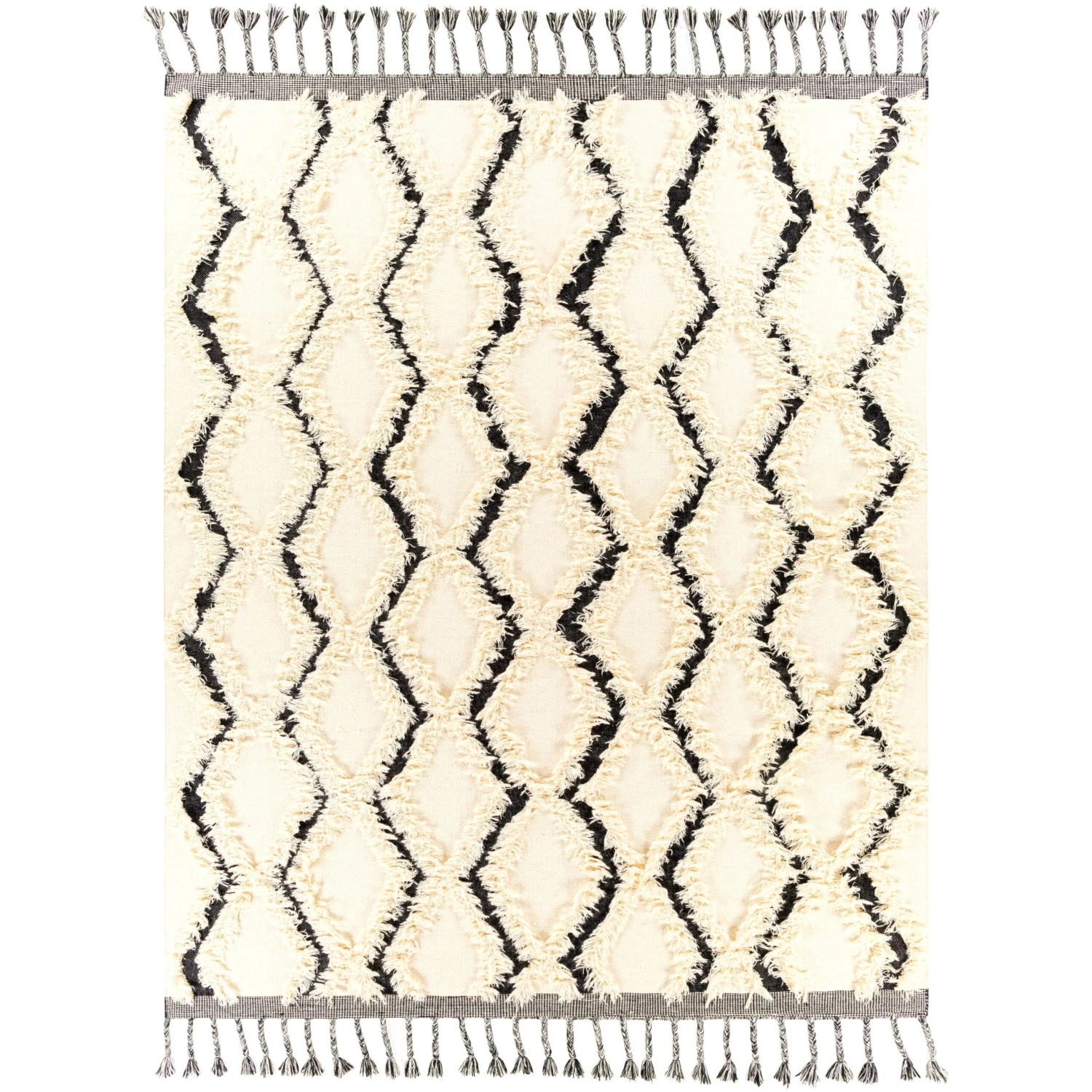 Artistic Weavers Ellison Shaggy Boho Handmade Wool Area Rug 16 Artistic Weavers Ellison Shaggy Boho Handmade Wool Area Rug - Image 16