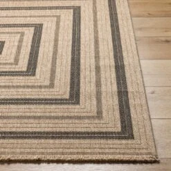 Encore Farmhouse Border Indoor/Outdoor Area Rug -Artistic Weavers Encore Farmhouse Border Indoor Outdoor Area Rug 3