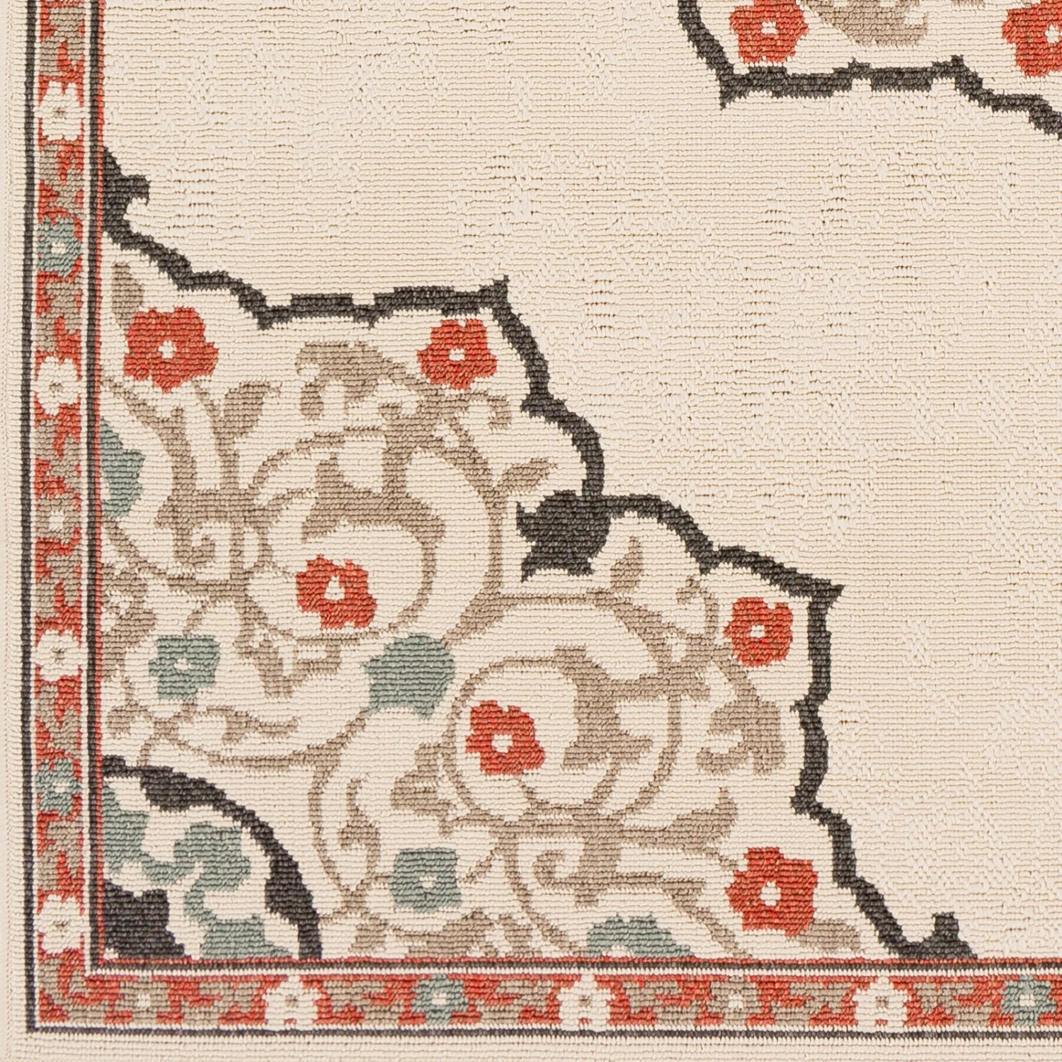 Artistic Weavers Erminio Medallion Indoor/ Outdoor Area Rug - 7'3" Square 1 Artistic Weavers Erminio Medallion Indoor/ Outdoor Area Rug - 7'3" Square