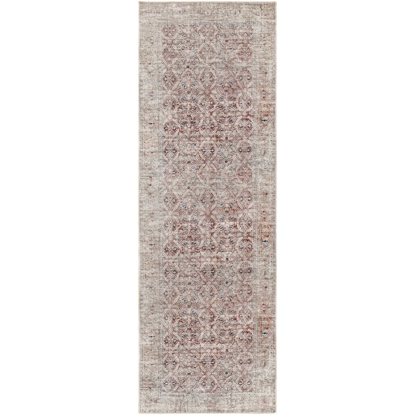 Artistic Weavers Eutychos Traditional Floral Machine Washable Area Rug 1 Artistic Weavers Eutychos Traditional Floral Machine Washable Area Rug