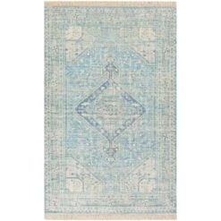 Artistic Weavers Evans Distressed Medallion Handmade Cotton Area Rug -Artistic Weavers Evans Handmade Distressed Medallion Cotton Area Rug 5