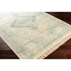 Artistic Weavers Evans Distressed Medallion Handmade Cotton Area Rug -Artistic Weavers Evans Handmade Distressed Medallion Cotton Area Rug 9