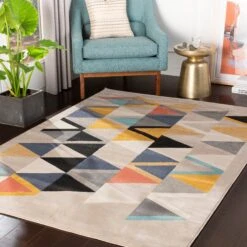 Artistic Weavers Everleigh Mid-Century Geometric Area Rug -Artistic Weavers Everleigh Mid Century Geometric Area Rug 4