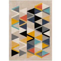 Artistic Weavers Everleigh Mid-Century Geometric Area Rug -Artistic Weavers Everleigh Mid Century Geometric Area Rug 5