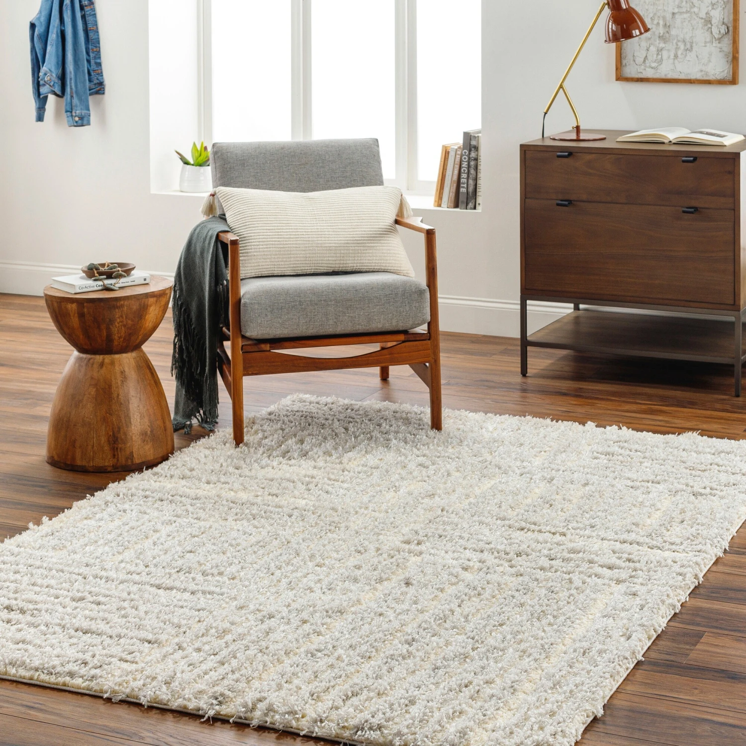 Artistic Weavers Everton Mod Stripes Plush Area Rug 2 Artistic Weavers Everton Mod Stripes Plush Area Rug - Image 2