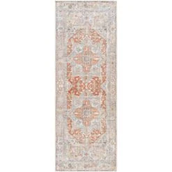Artistic Weavers Farhad Traditional Medallion Machine Washable Area Rug
