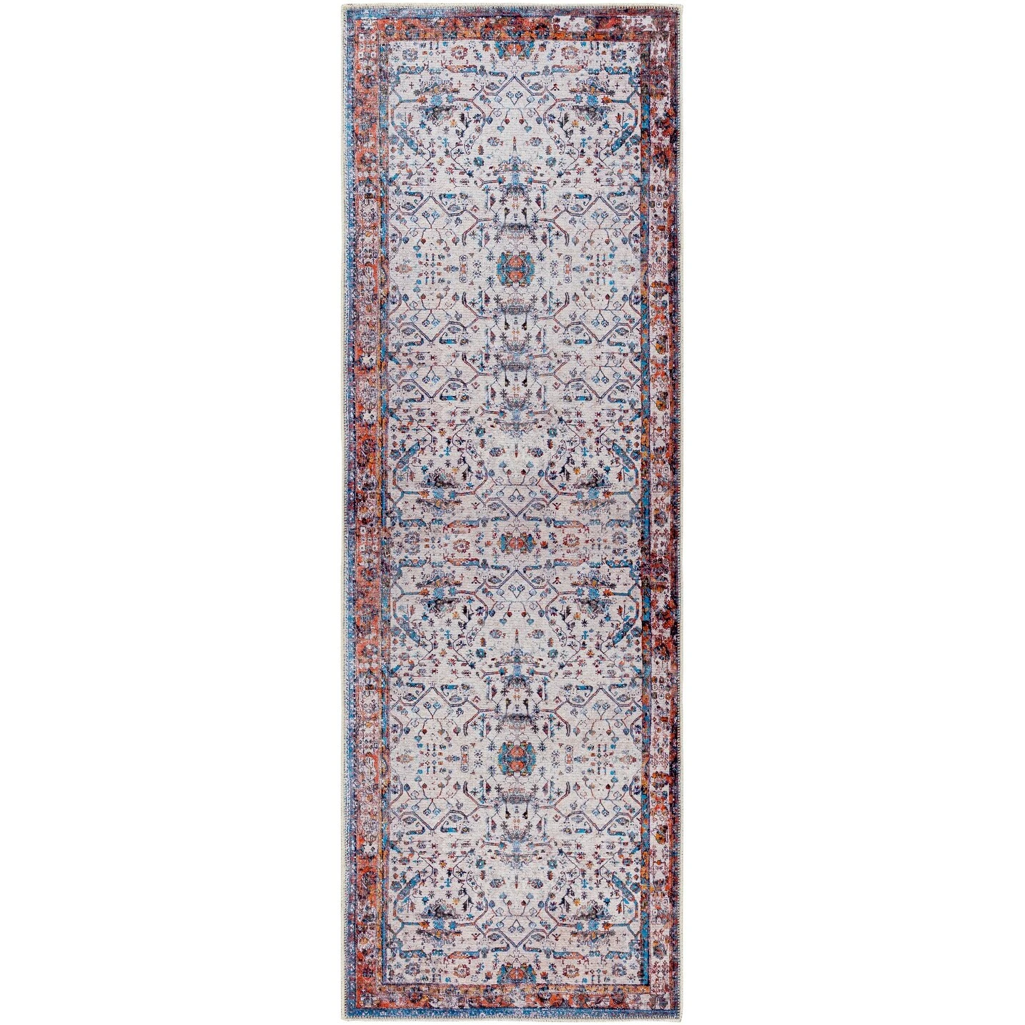 Artistic Weavers Fatimah Traditional Floral Machine Washable Area Rug 12 Artistic Weavers Fatimah Traditional Floral Machine Washable Area Rug - Image 12