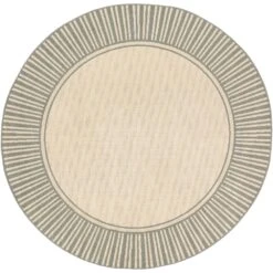 Artistic Weavers Felice Border Indoor/Outdoor Area Rug -Artistic Weavers Felice Border Indoor Outdoor Area Rug 53 Round 8a9696d1 c8a6 4a71 9b34 ee804fbef30c 1000