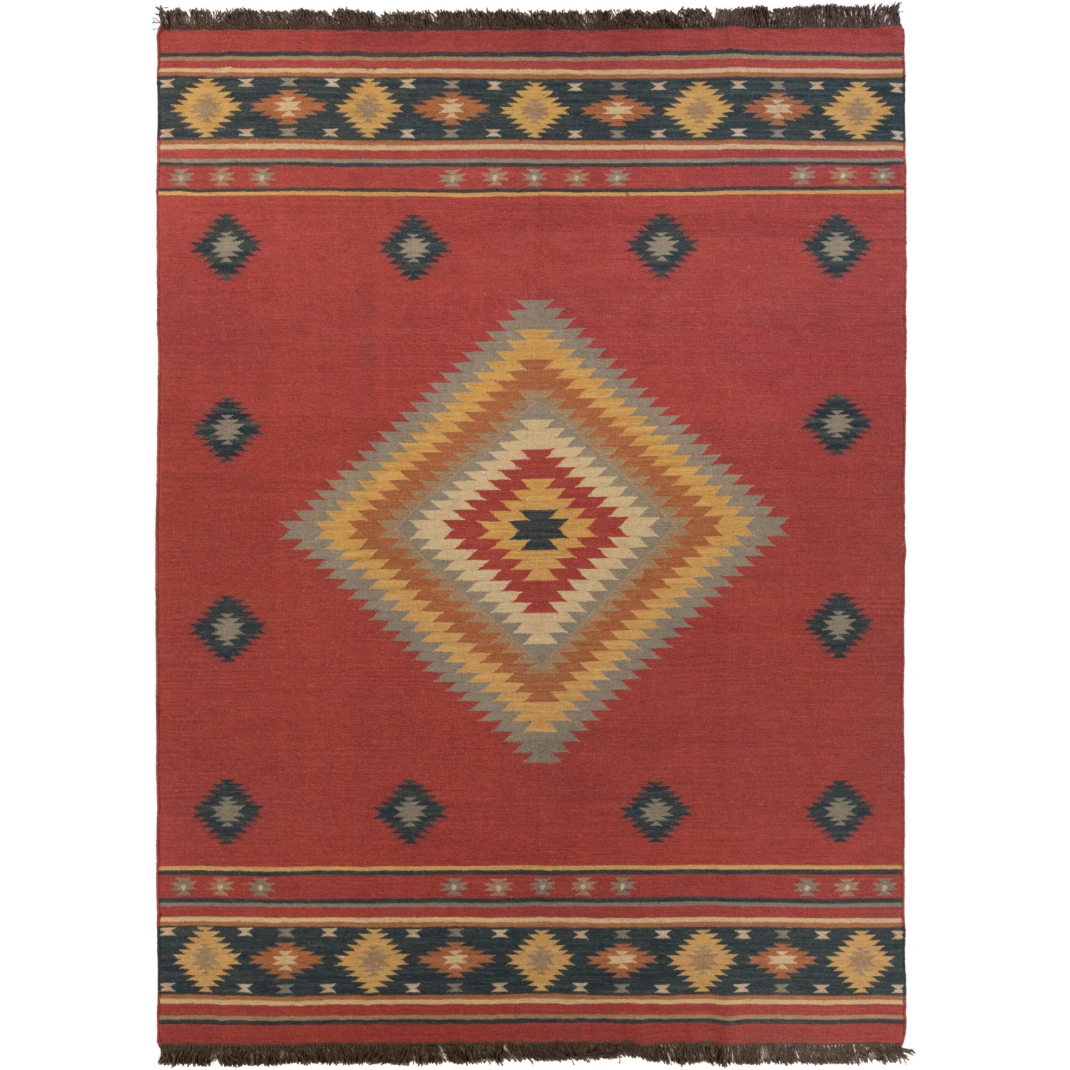 Artistic Weavers Fernie Hand-woven Southwestern Wool Area Rug 3 Artistic Weavers Fernie Hand-woven Southwestern Wool Area Rug - Image 3
