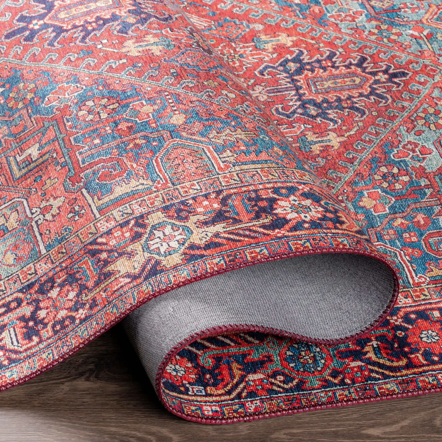 Artistic Weavers Ferran Vintage Persian Printed Area Rug 6 Artistic Weavers Ferran Vintage Persian Printed Area Rug - Image 6