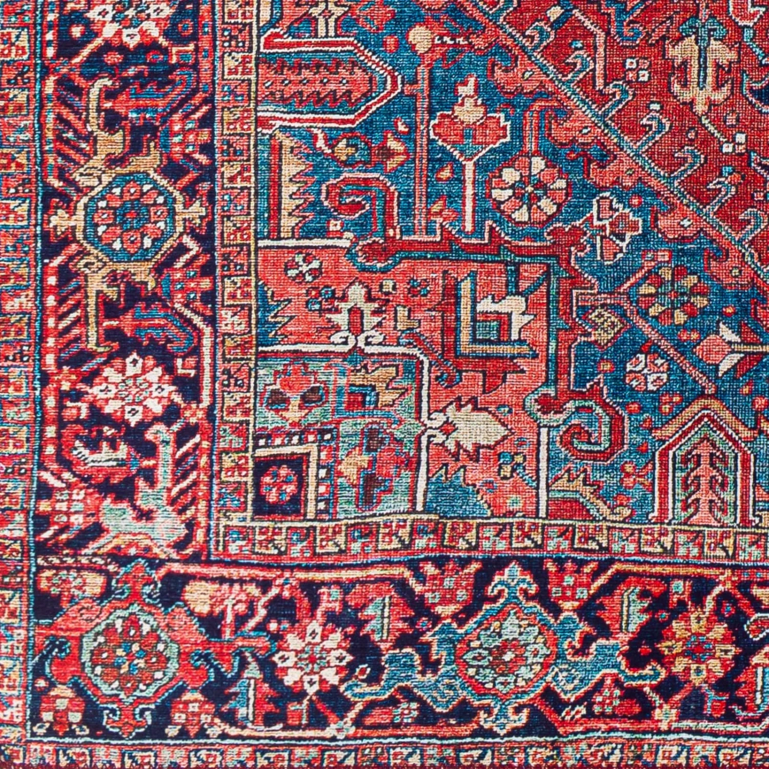 Artistic Weavers Ferran Vintage Persian Printed Area Rug 8 Artistic Weavers Ferran Vintage Persian Printed Area Rug - Image 8