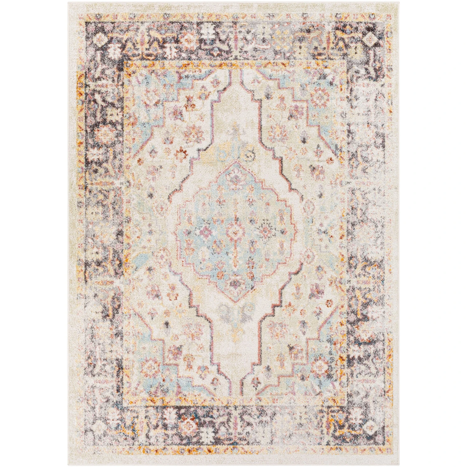 Artistic Weavers Firuz Faded Persian Area Rug 3 Artistic Weavers Firuz Faded Persian Area Rug - Image 3