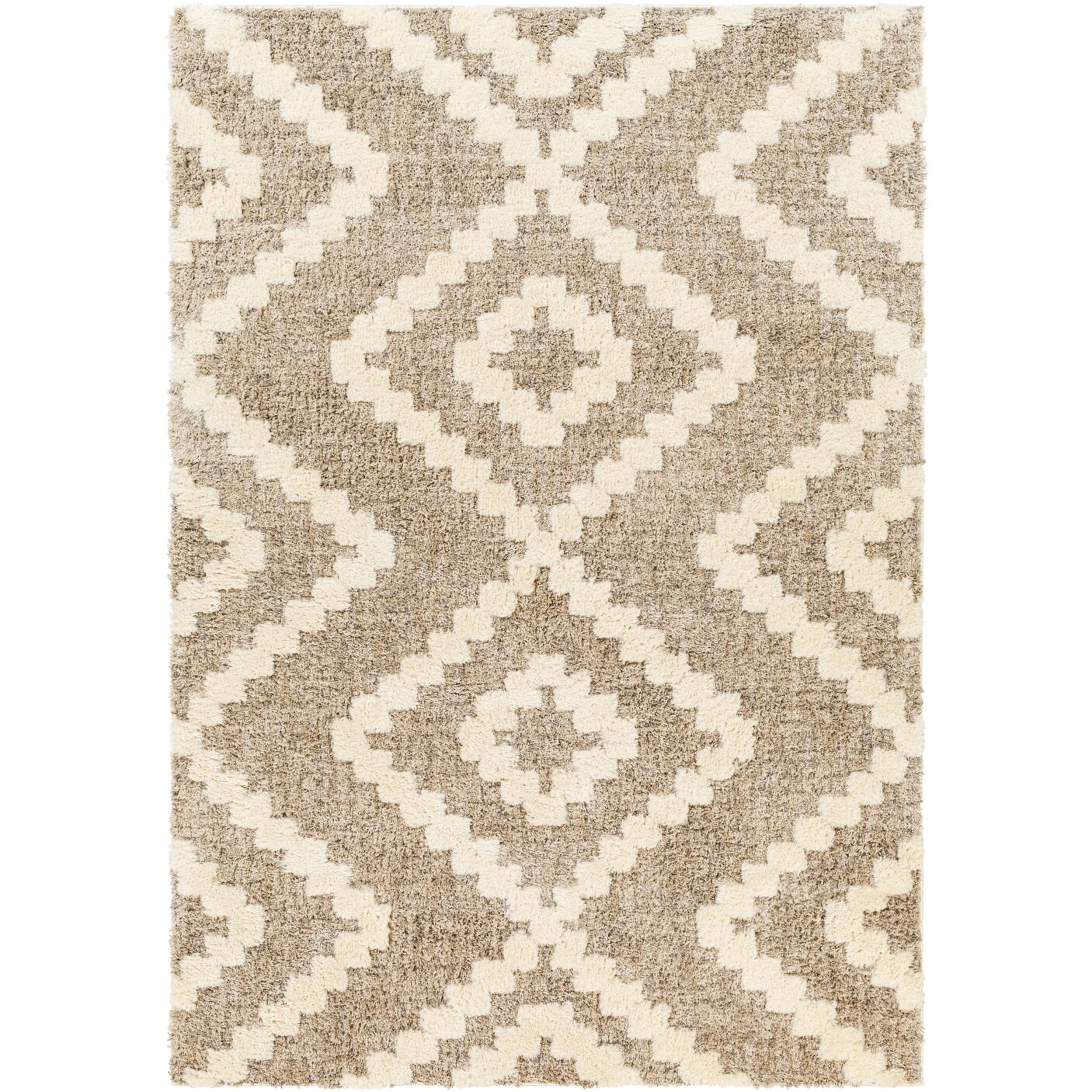 Artistic Weavers Florida Boho Diamond Plush Area Rug 3 Artistic Weavers Florida Boho Diamond Plush Area Rug - Image 3