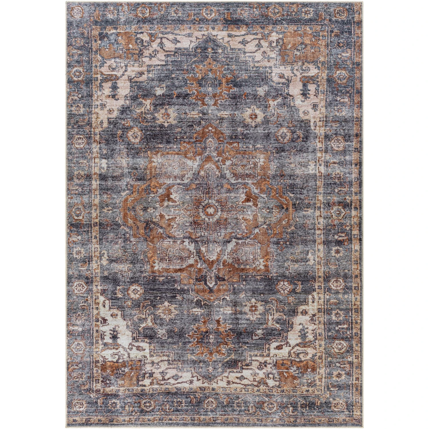 Artistic Weavers Florimond Traditional Medallion Machine Washable Area Rug 3 Artistic Weavers Florimond Traditional Medallion Machine Washable Area Rug - Image 3