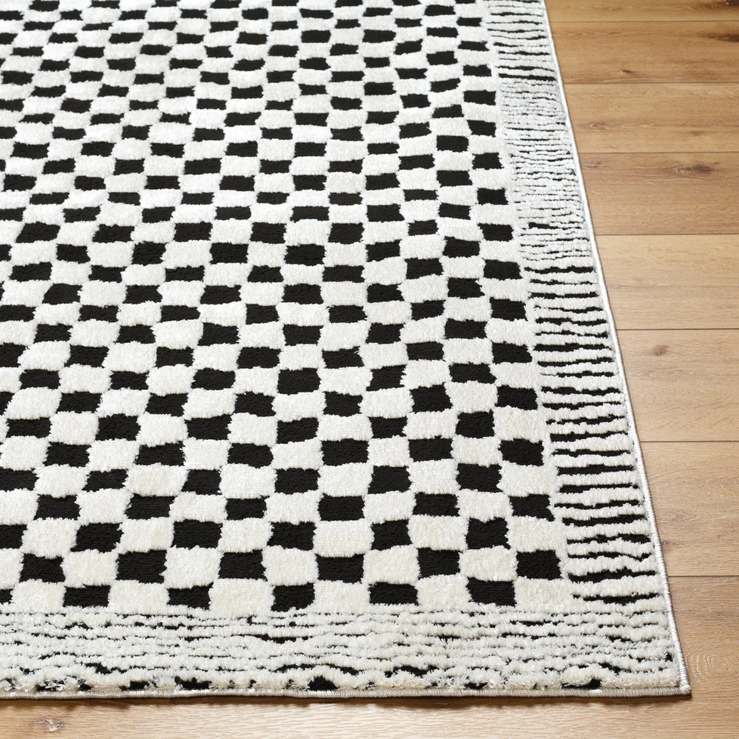 Artistic Weavers Freud Mod Checkered & Striped Area Rug 4 Artistic Weavers Freud Mod Checkered & Striped Area Rug - Image 4