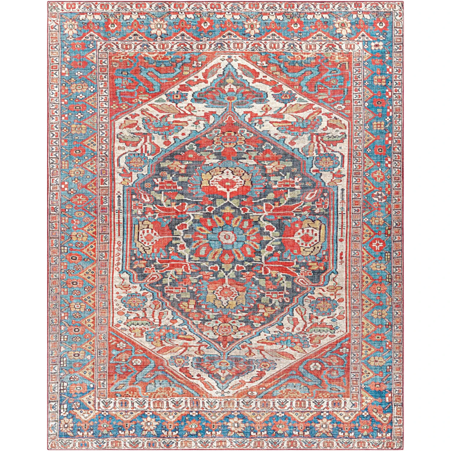 Artistic Weavers Garritt Vintage Medallion Area Rug 1 Artistic Weavers Garritt Vintage Medallion Area Rug