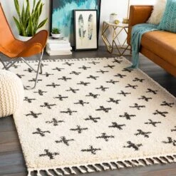 Artistic Weavers Georgie Moroccan Geo Shag Area Rug -Artistic Weavers Georgie Moroccan Geo Shag Area Rug 8