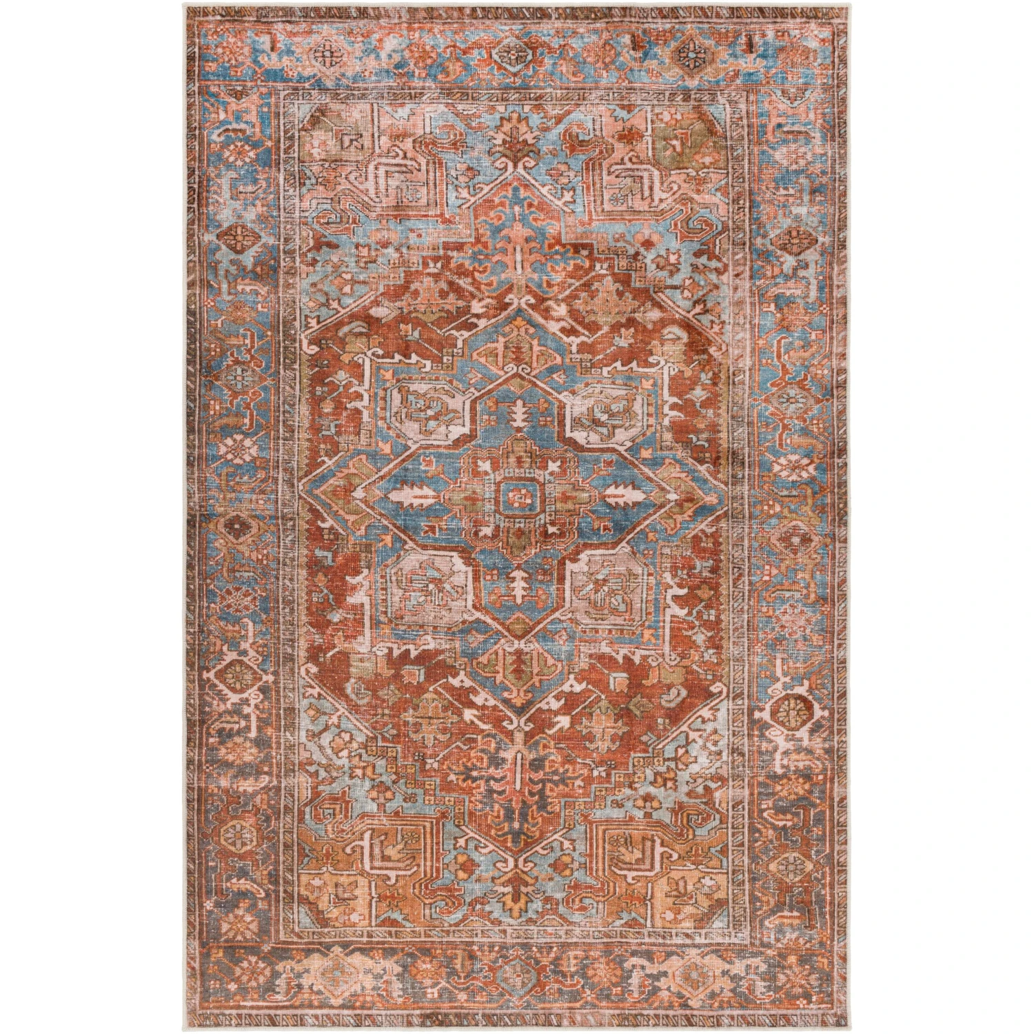 Artistic Weavers Giustina Persian Machine Washable Area Rug 3 Artistic Weavers Giustina Persian Machine Washable Area Rug - Image 3
