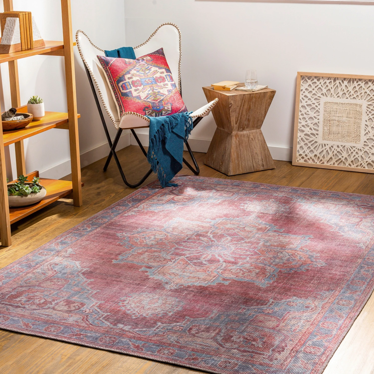 Artistic Weavers Hamish Vintage Persian Printed Machine Washable Area Rug 2 Artistic Weavers Hamish Vintage Persian Printed Machine Washable Area Rug - Image 2