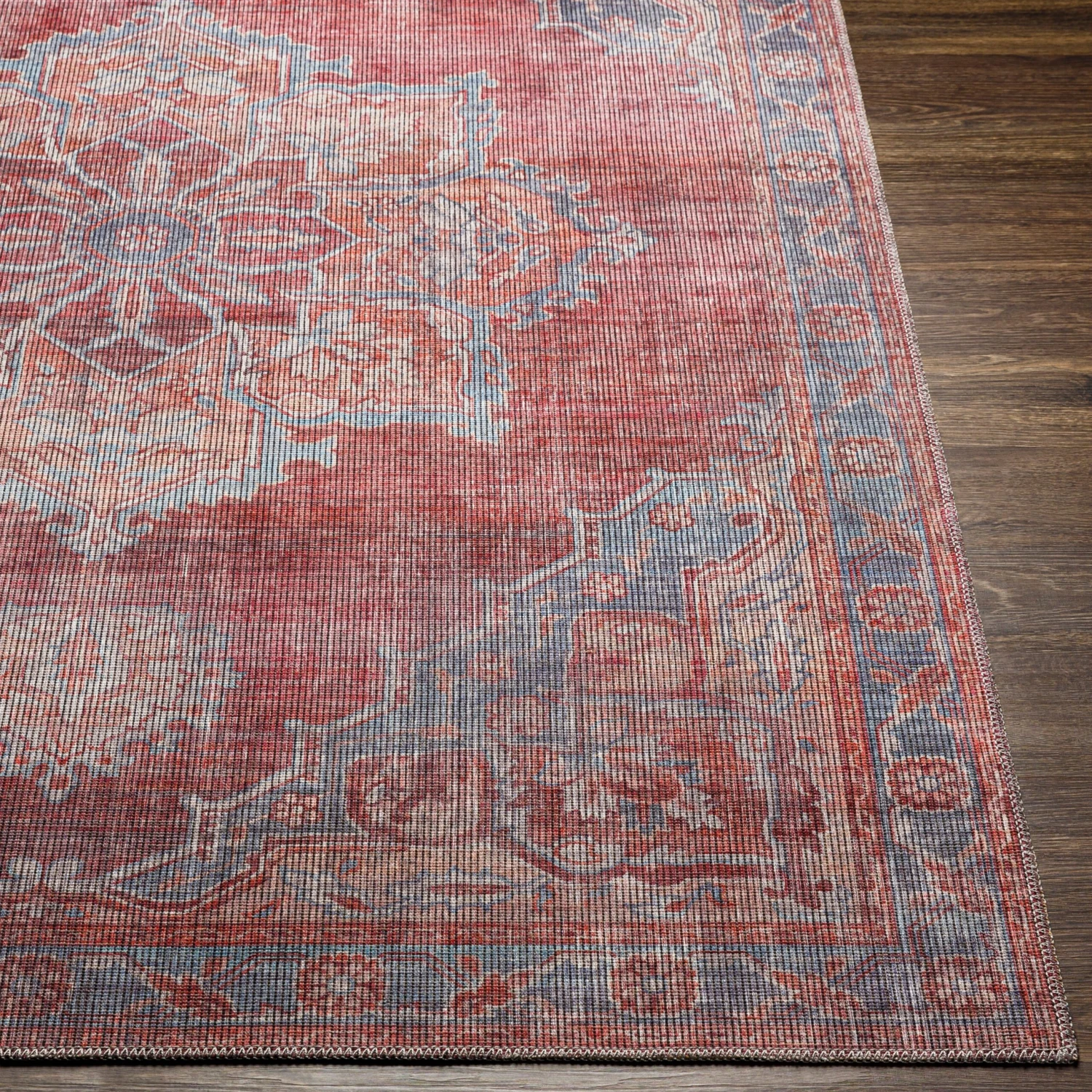 Artistic Weavers Hamish Vintage Persian Printed Machine Washable Area Rug 4 Artistic Weavers Hamish Vintage Persian Printed Machine Washable Area Rug - Image 4