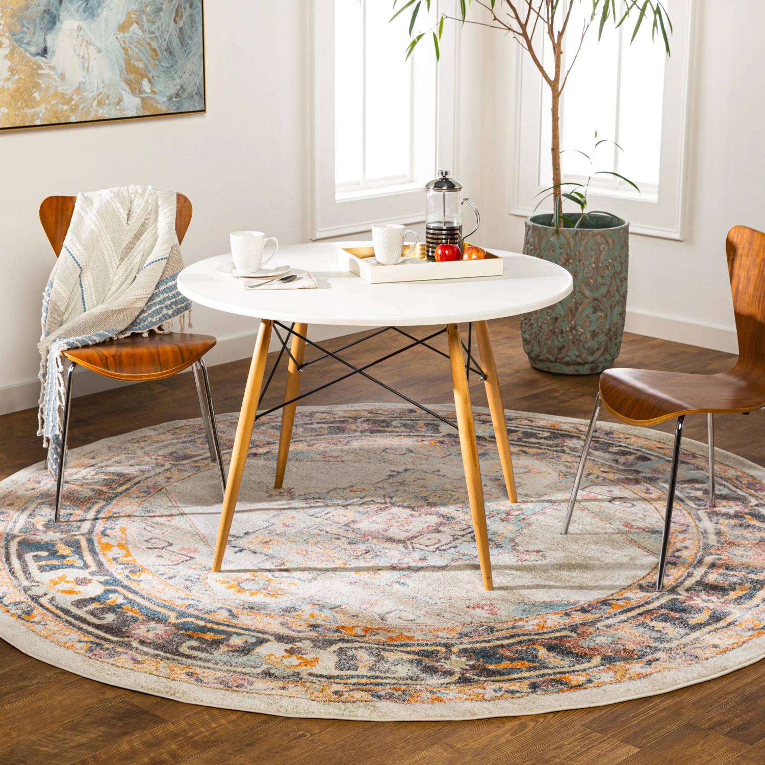 Artistic Weavers Hari Vintage Persian Area Rug 13 Artistic Weavers Hari Vintage Persian Area Rug - Image 13