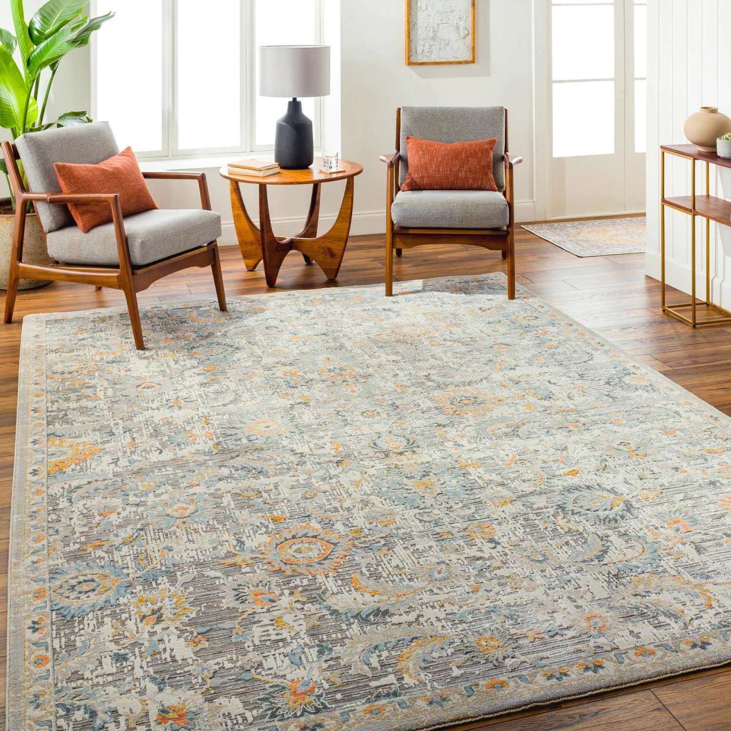 Artistic Weavers Hassler Transitional Floral Area Rug 2 Artistic Weavers Hassler Transitional Floral Area Rug - Image 2