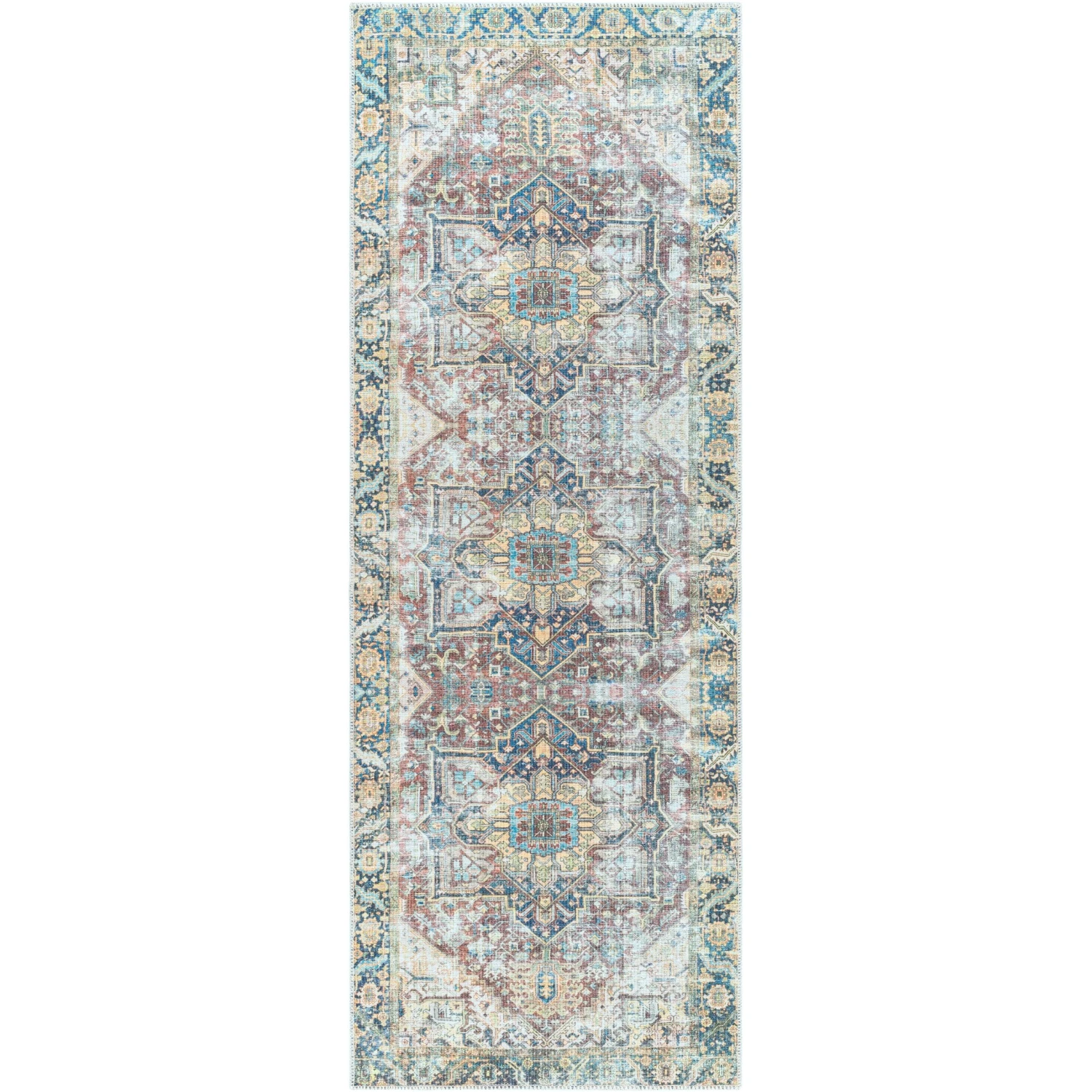 Artistic Weavers Ikaia Traditional Medallion Machine Washable Area Rug 13 Artistic Weavers Ikaia Traditional Medallion Machine Washable Area Rug - Image 13