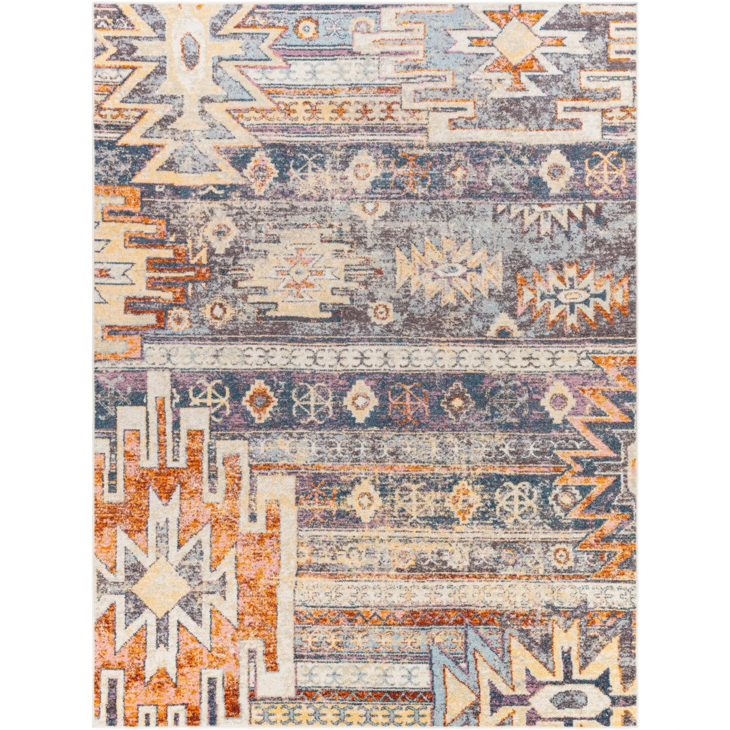 Artistic Weavers Iver Southwestern Patchwork Area Rug 1 Artistic Weavers Iver Southwestern Patchwork Area Rug