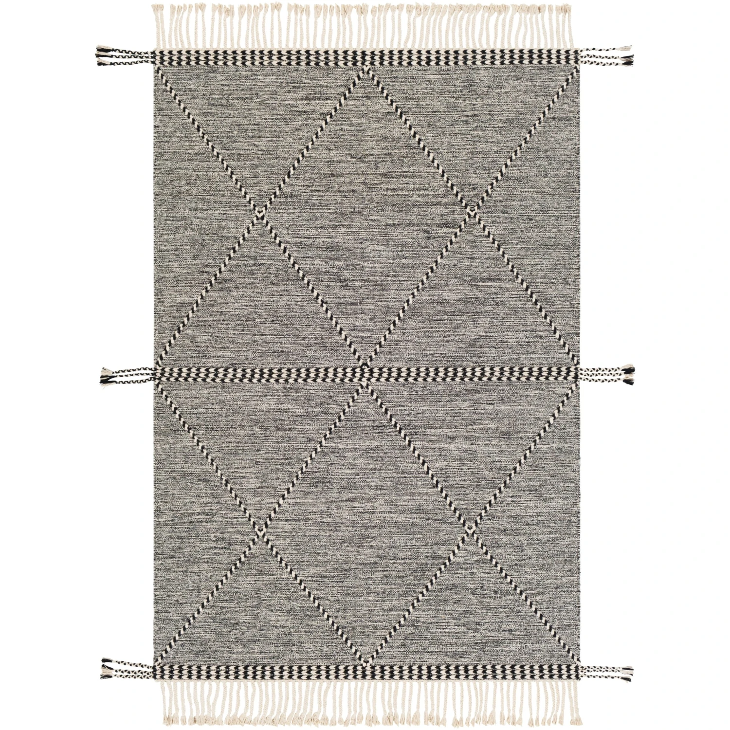 Artistic Weavers Jackston Handmade Boho Tassel Cotton Area Rug 3 Artistic Weavers Jackston Handmade Boho Tassel Cotton Area Rug - Image 3