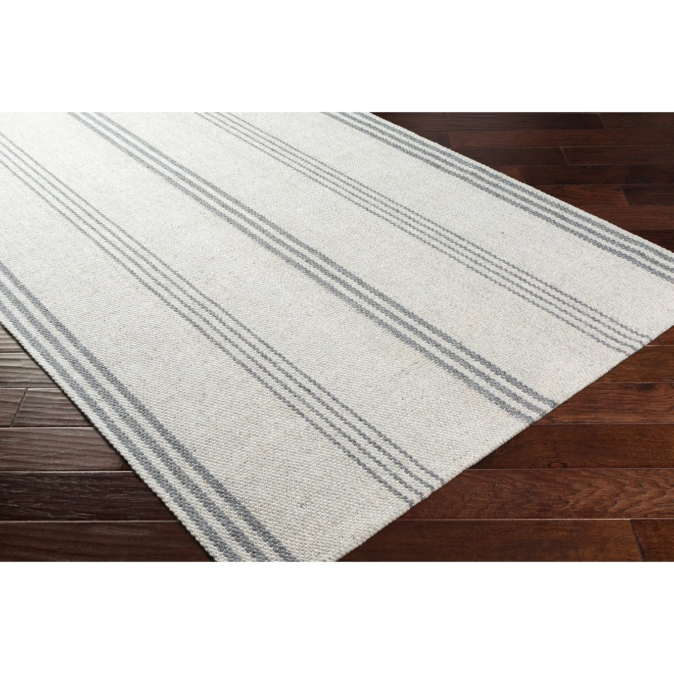 Artistic Weavers Jayia Handmade Cottage Striped Wool & Viscose Area Rug 8 Artistic Weavers Jayia Handmade Cottage Striped Wool & Viscose Area Rug - Image 8