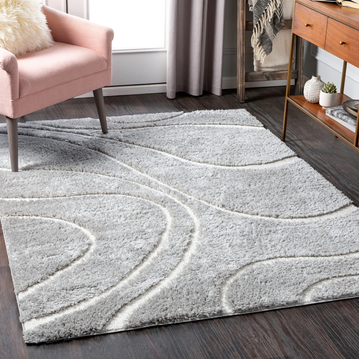 Artistic Weavers Jemele Transitional Wave Plush Area Rug 1 Artistic Weavers Jemele Transitional Wave Plush Area Rug