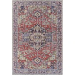 Artistic Weavers Julienne Persian Printed Washable Area Rug -Artistic Weavers Julienne Persian Printed Washable Area Rug 2