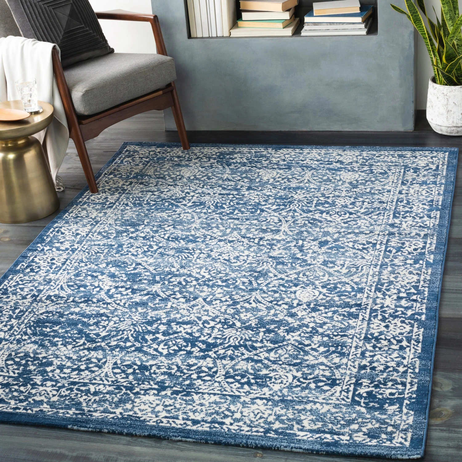 Artistic Weavers Juventas Distressed Medallion Area Rug 5 Artistic Weavers Juventas Distressed Medallion Area Rug - Image 5