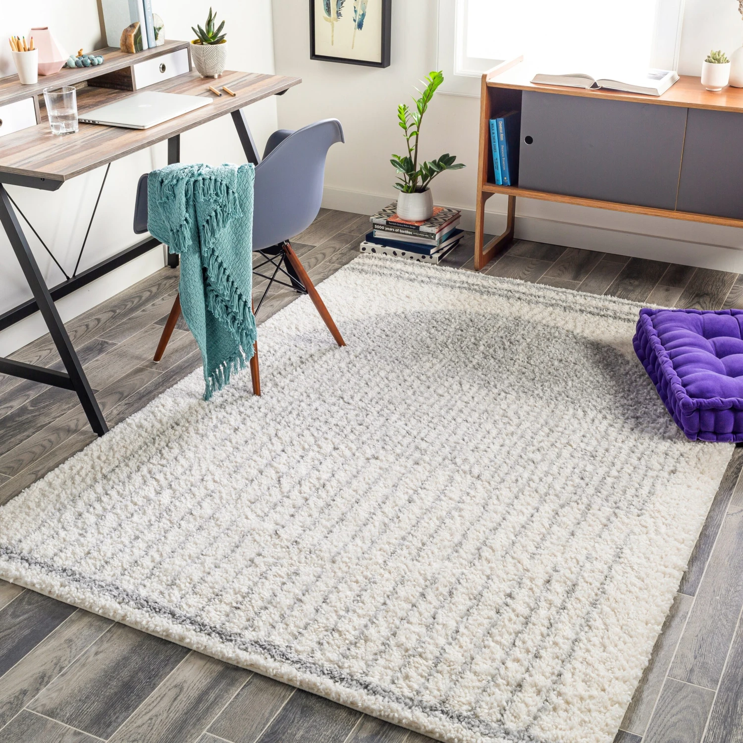 Artistic Weavers Kari Plush Modern Boho Area Rug 5 Artistic Weavers Kari Plush Modern Boho Area Rug - Image 5