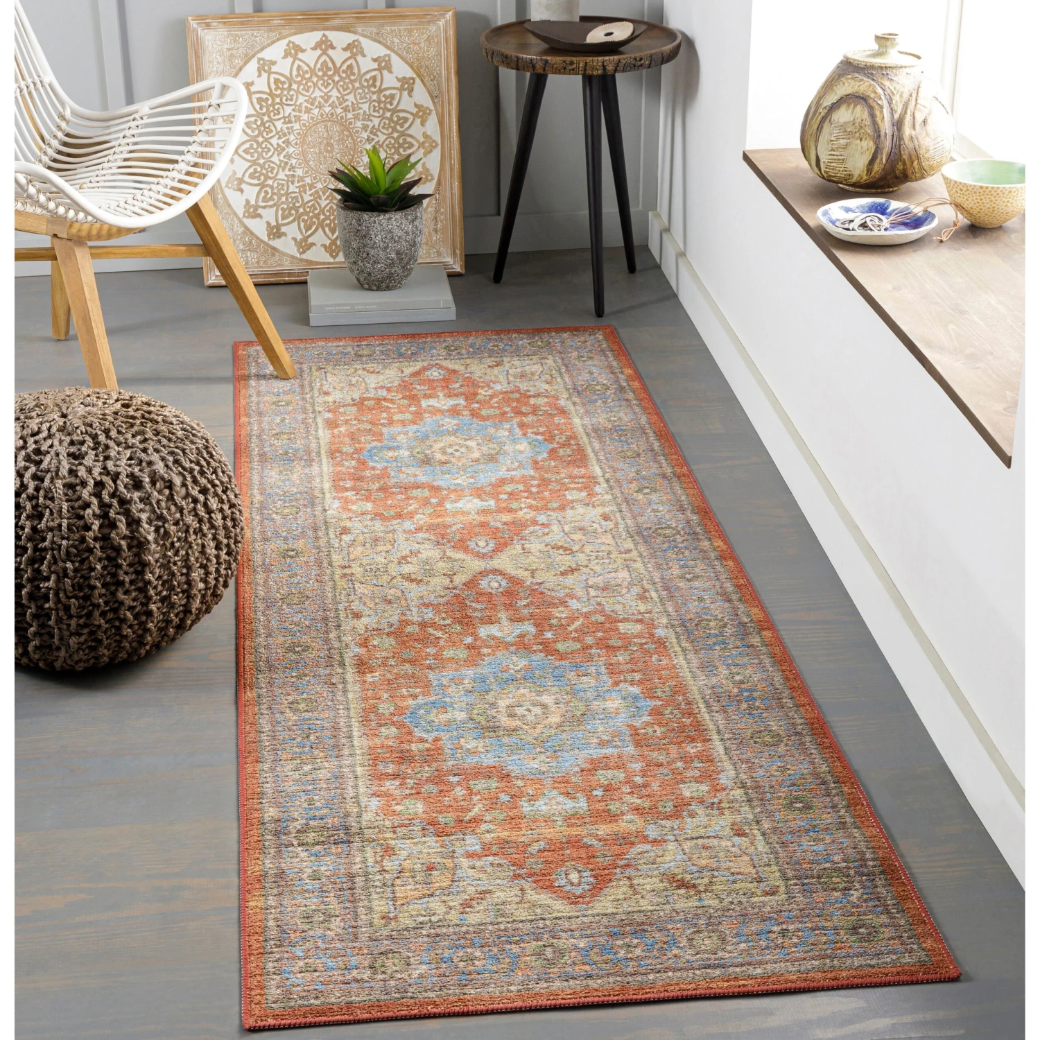 Artistic Weavers Kaya Persian Machine Washable Area Rug 1 Artistic Weavers Kaya Persian Machine Washable Area Rug