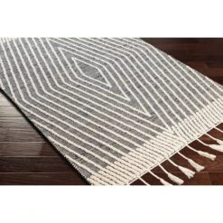 Artistic Weavers Keefe Boho Geometric Wool & Jute Area Rug