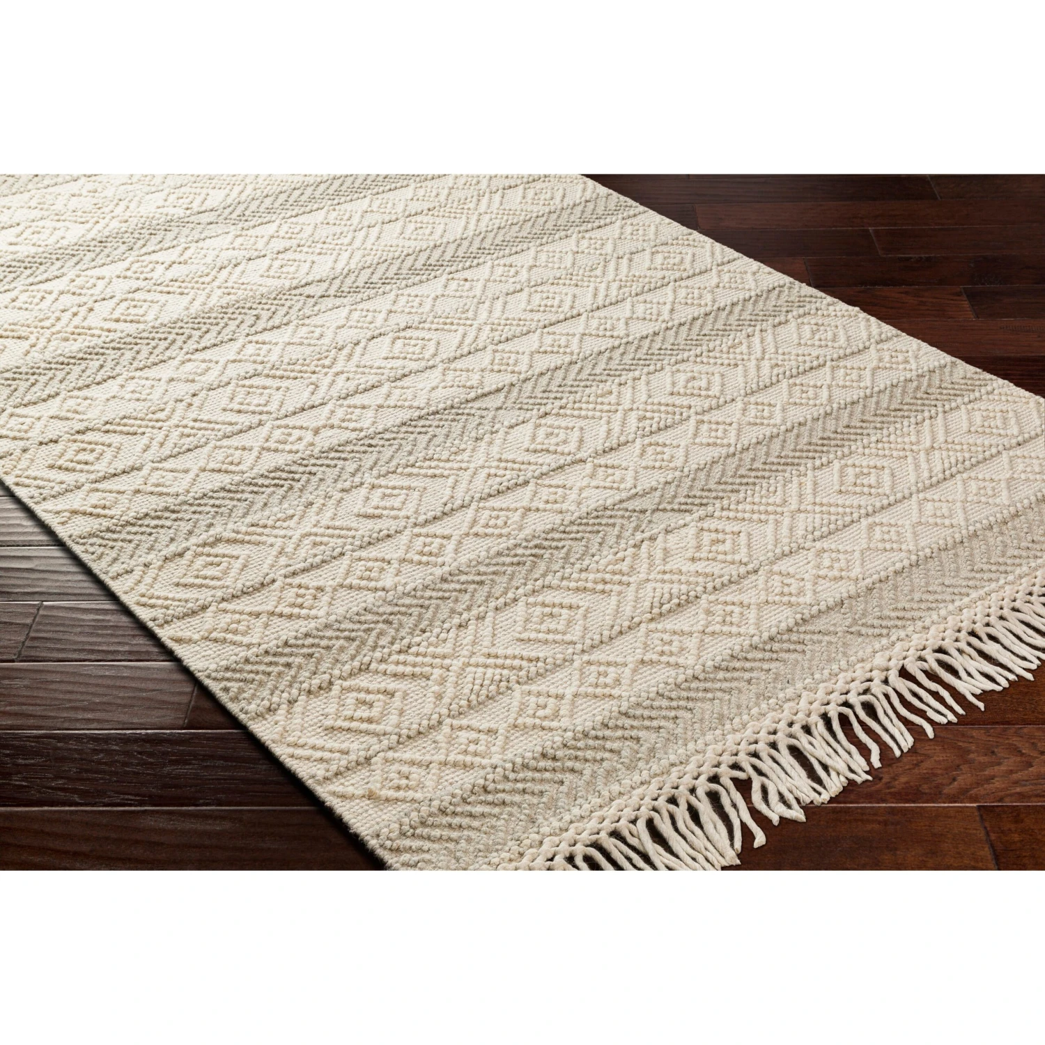 Artistic Weavers Kiriath Handmade Bohemian Stripe Wool Blend Area Rug 1 Artistic Weavers Kiriath Handmade Bohemian Stripe Wool Blend Area Rug