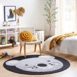 Artistic Weavers Kyra Baby Animals Outdoor Safe Round Area Rug -Artistic Weavers Kyra Baby Animals Outdoor Safe Round Area Rug 9