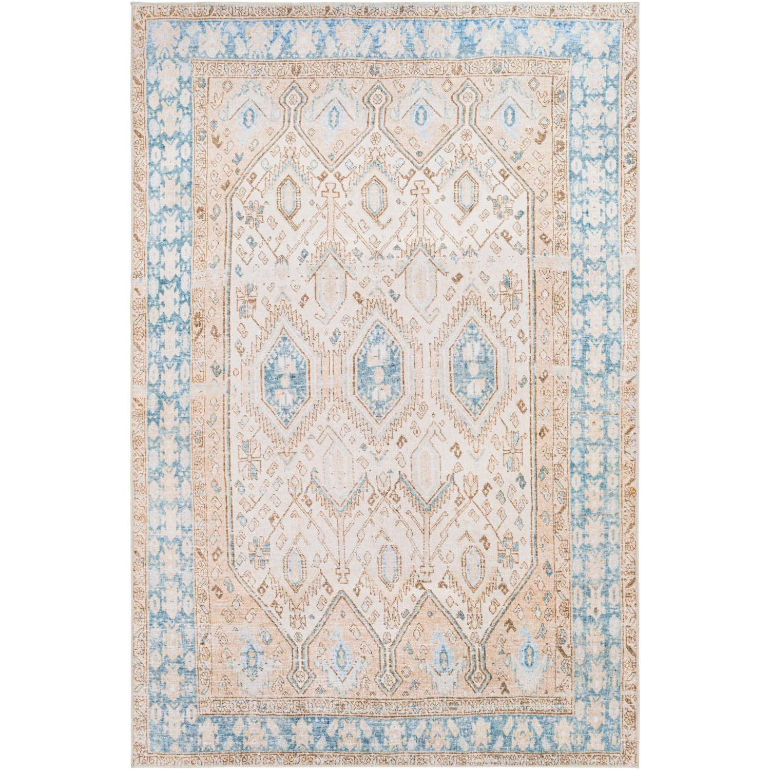 Artistic Weavers Laelueia Traditional Medallion Machine Washable Area Rug 6 Artistic Weavers Laelueia Traditional Medallion Machine Washable Area Rug - Image 6