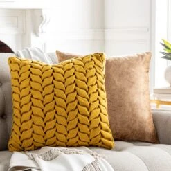 Artistic Weavers Leanne Felted Wool Solid 20-inch Throw Pillow -Artistic Weavers Leanne Felted Wool Solid 20 inch Throw Pillow 5