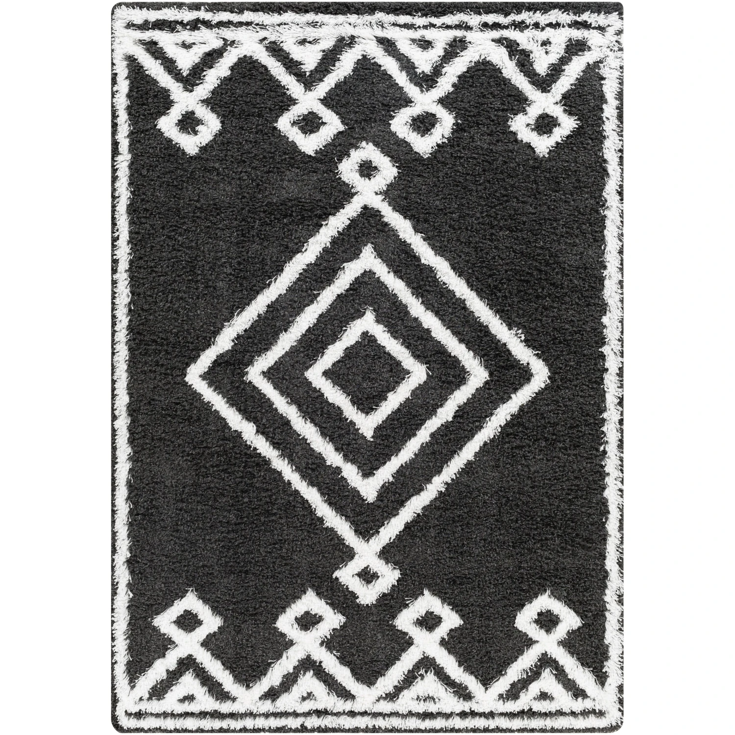 Artistic Weavers Hocquard Boho Diamond Plush Area Rug 3 Artistic Weavers Hocquard Boho Diamond Plush Area Rug - Image 3